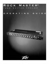 Peavey Rock Master Operating Manual