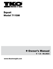 TKO 711SM Owner's Manual