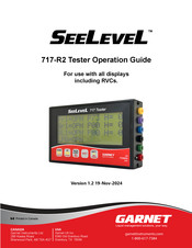 Garnet SEELEVEL 717-R2 Operation Manual