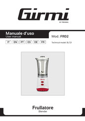 TREVIDEA Girmi FR02 User Manual
