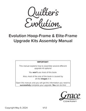 Grace Company Quilter's Evolution Hoop-Frame Assembly Manual