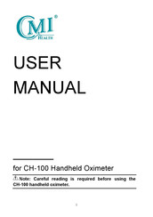 CMI Health CH-100 User Manual