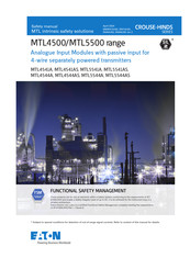 Eaton MTL5500 Series Safety Manual
