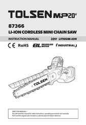 TOLSEN TOOLS MP20V 87366 Instruction Manual