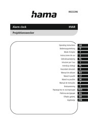 Hama HVAR Operating Instructions Manual