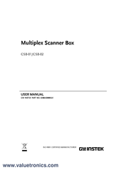 GW Instek GSB-02 User Manual