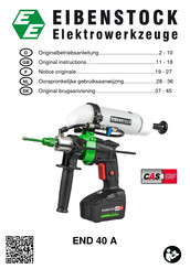 EIBENSTOCK END 40 A Original Instructions Manual
