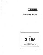 Fluke 2166A Instruction Manual