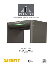 Garrett PARAGON 1557900 User Manual