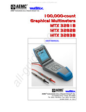AEMC instruments MTX 3282B User Manual