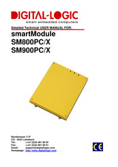 DIGITAL-LOGIC smartModule SM900PC/X Technical  User's Manual