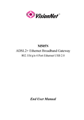 VisionNet M505 End User Manual