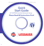 PSA Products LIF10YPEW Quick Start Manual