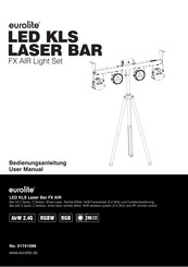 EuroLite LED KLS Laser Bar FX AIR User Manual