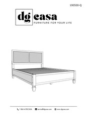 dg casa 190500-Q Quick Start Manual