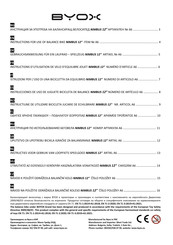byox NIMBUS 12 Instructions For Use Manual