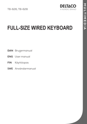 Deltaco TB-626 User Manual