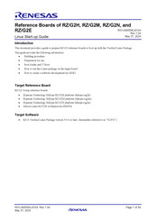 Renesas RZ/G2H Startup Manual