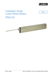 LinMot PR04-52 Installation Manual