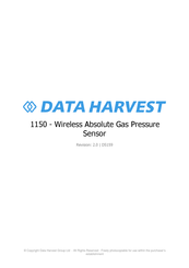 Data Harvest 1150 Manual