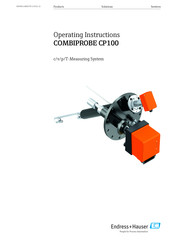 Endress+Hauser COMBIPROBE CP100 Operating Instructions Manual
