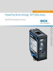 SICK WTT190L-A Series Operating Instructions Manual