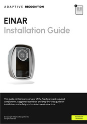 Adaptive Recognition Einar Installation Manual