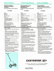 Earthwise 1715-16EWG Owner's Manual