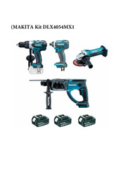 Makita MAKSTAR DC18RA Instruction Manual