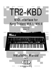 CHD Elektroservis TR2-KBD Installation Manual