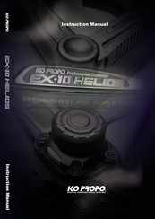 Ko Propo EX-10 HELIOS Instruction Manual