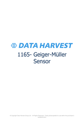 Data Harvest 1165 Manual