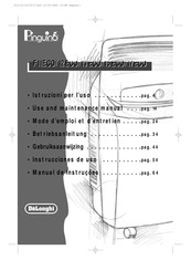 DeLonghi Pinguino F14 Use And Maintenance Manual