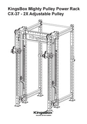 KingsBox Mighty Combo Rack CX-37 Manual