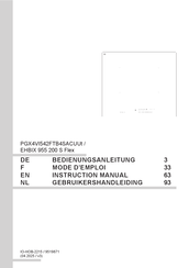 Amica EHBIX 955 200 S Flex Instruction Manual