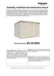 Lemeks Palmako EL16-3323 Assembly, Installation And Maintenance Manual