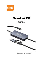 EzCAP GameLink DP ezcap377 Manual