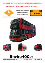 Alexander Dennis Enviro400 EV Emergency Response Manual