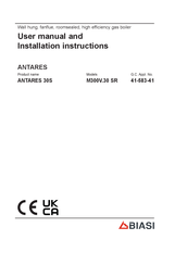Biasi ANTARES User Manual And Installation Instructions
