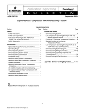 Emerson Copeland Discus 6D X Series Application Engineering Bulletin
