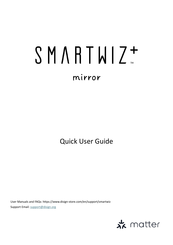 matter SMARTWIZ M215-X8M-A1 Quick User Manual
