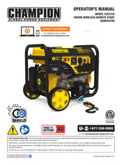 Champion 201218 Operator's Manual