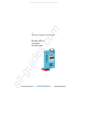 GE Druck UPS-II User Manual