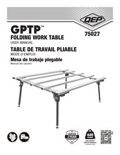 QEP GPTP 75027 User Manual