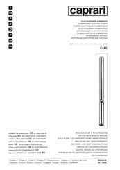 caprari E4XED20-4 Series Use And Maintenance Manual