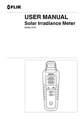 FLIR PV78 User Manual