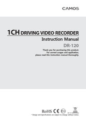Camos DR-120 Instruction Manual