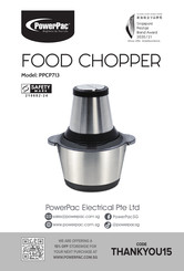 PowerPac PPCP713 Manual
