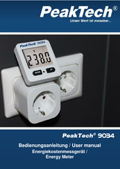Peaktech 9034 User Manual