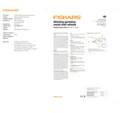 Fiskars 1023657 Original Instructions Manual